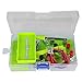 GOTOTOP Kit Motore Circuito Elettrico, Kit didattico educativo Montessori per progetti scientifici STEM Fai-da-Te per Bambini(Verde)