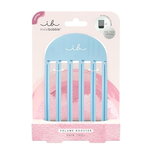 invisibobble Root Boost Kit (1 pièce) - Outil de cheveux innovant pour un volume instantané à la racine - Coiffage doux sans crêpage ni laque - Lift longue durée en seulement 30 secondes
