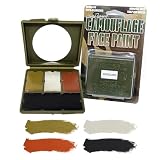 Bobbie Weiner 4 Color Woodland Face Paint Kit, Camouflage
