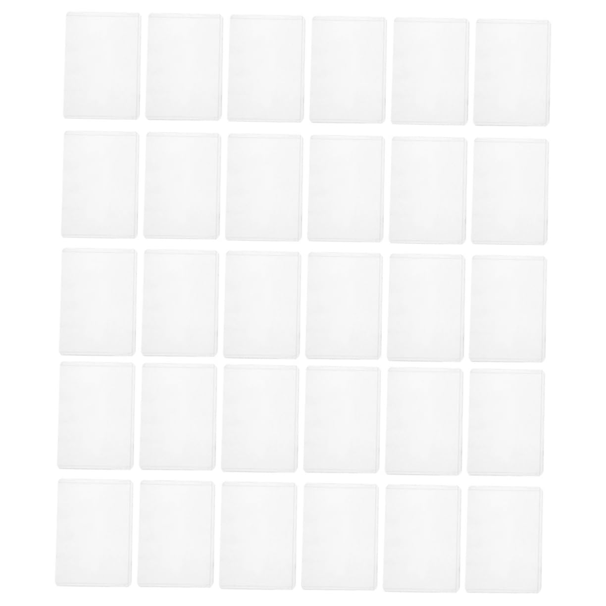 OSALADI 5 Set Bustine Protettive Per Carte Coperture Trasparenti Per Album Protezione Ottimale Per Carte E Foto 30 Pezzi * 5
