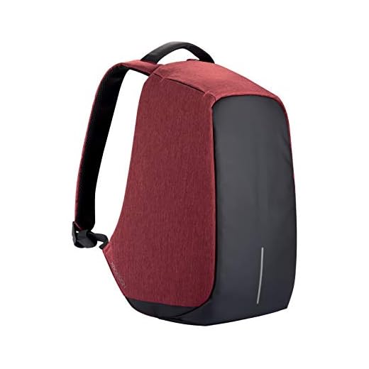 Zaino Antifurto Bobby, Rosso