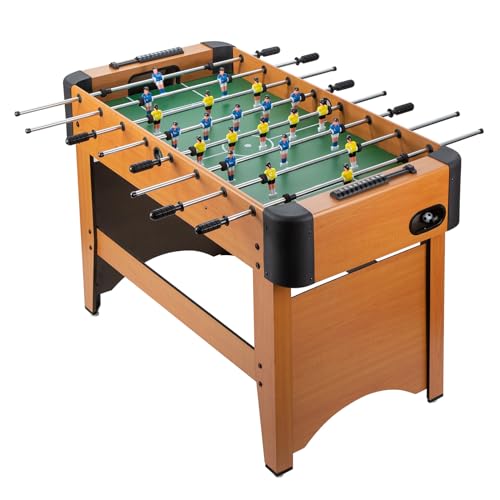 What are the different types of foosball men and their functions?