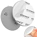 ECENCE Magnetic Smoke Detector Installation Tool 5pcs Magnetic Adhesive Pads with Glue For Smoke Alarms Ø 70mm, No Drilling Or Screws, Quick and Easy Fastening