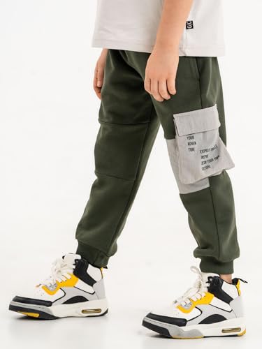Stylish Boys Sweatpants with Drawstring, Boys Joggers Ribbed Cuffs, Sweatpants for Kids, Toddler Sweat Pants Active Wear2