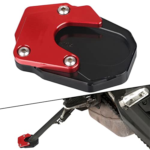 Soporte Lateral de Aluminio para Motocicleta Soporte de Apoyo Ampliado Accesorios de Rodamiento de Placa de Ampliación para Suzuki V-Strom 1050 XT 2020-2021 1000 2014-2016 GSX-S1000F 2015-2021 Cover