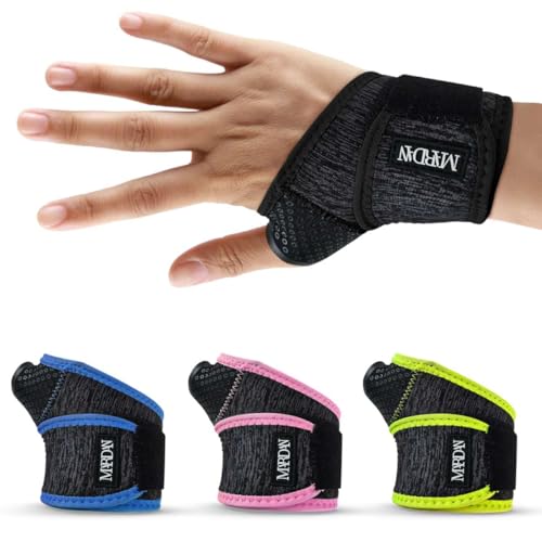 MARDAN®️ |Muñequera Derecha Negra | Muñequera Tendinitis | Artritis | Muñequera Deportiva | Muñequera Metacarpiana | Protección Deportiva Neopreno | Muñequera Muñeca Abierta | Muñequera Dedo Pulgar
