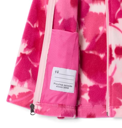 Image of Columbia Girls Benton Springs Ii Printed Fleece
