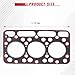Worldthump Cylinder Head Gasket, OE 15354-03310 1535403310 1pc Engine Cylinder Head Gasket Replacement for Kubota L225 L235 L245 L2000 L2050 L2201 Engine