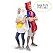 Bacon & Egg Couple’s Halloween Costume - Unisex One-Size Breakfast Food Cosplay