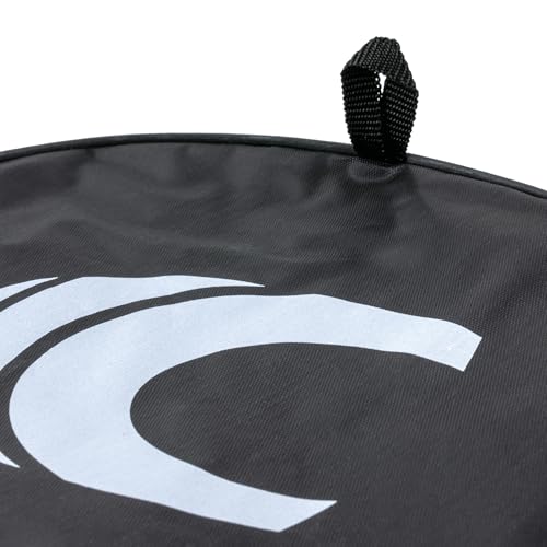 Cannon Sports Premium Padded Badminton Racket Cover Bag with Adjustable Shoulder Strap - Waterproof, Lightweight, Durable (Black) by Cannon Sports - Image 5