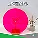 Acrylic Turntable Mat-Platter Vinyl Slipmat for 12 Inches LP Players-Reduced Noise & Improves Sound Quality & Provides Tighter Bass-Anti Static Record Player Mat.