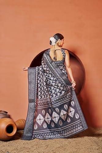 Image of GRECIILOOKS Women Saree | Women Saree | woman Silk Banarasi Saree