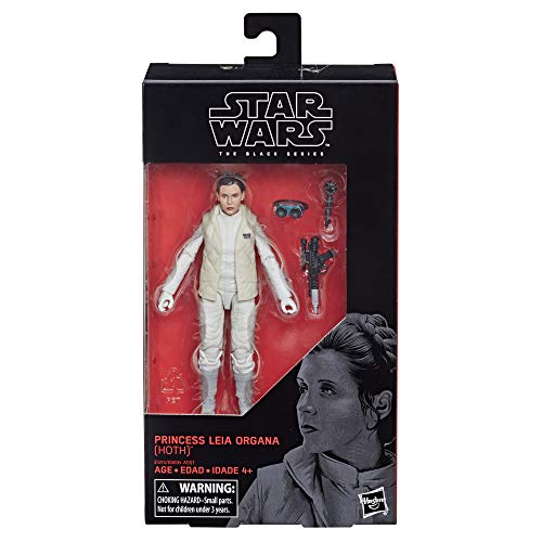 Image of Star Wars 3 Years And Up The Black Series 6-Inch Princess Leia Organa (Hoth) Figure
