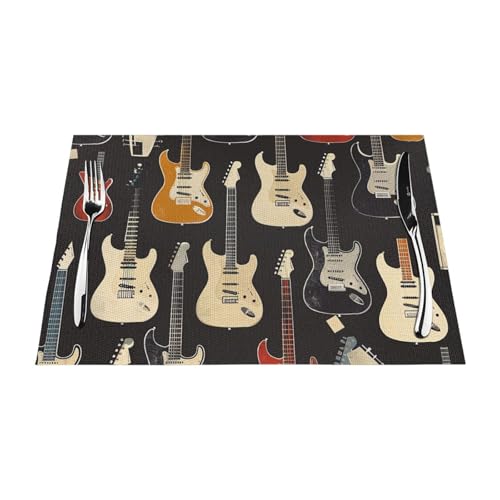 Sets de table PVC lavables pour protéger la table des taches - 2