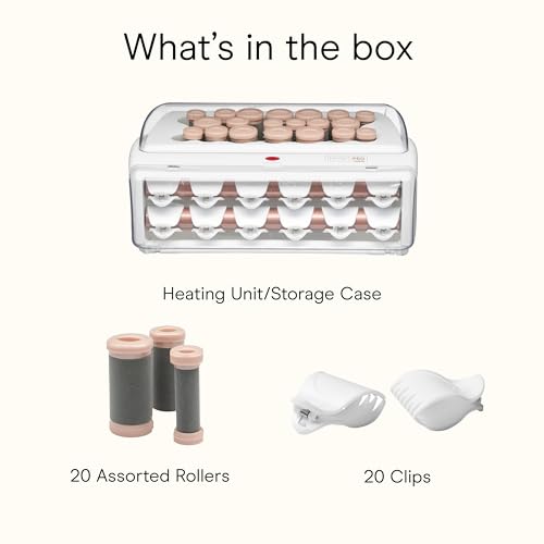 Conair Hot Rollers, INFINITIPRO, Ceramic Flocked, 85-Second Heat-up, 20-Pc - image 7