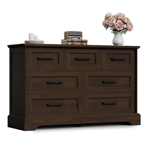 Furmax Farmhouse Dresser with 7 Drawers