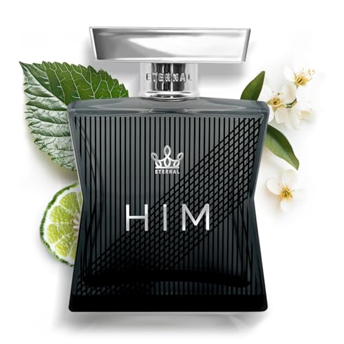 Eternal Fragrance Eternal Him EDP Inspired by Y.SL's Myslf, 3.4 oz (100ml) Long-lasting, Vegan, Clean Ingredients, Cologne Spray, 2000 sprays per bottle
