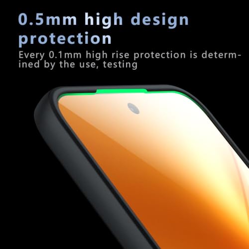 Image of Matte PC + TPU Back Cover Case for Realme 15t 5G / Realme Narzo 90 5G, Air Bag Protection, Anti-Fingerprint, Never Turns Yellow, Micro Arc Edge, Camera Protection, Black