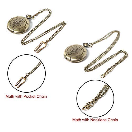 Orebun Vintage Pocket Watch With Chain #TOP4