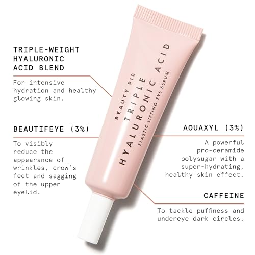 Beauty Pie Triple Hyaluronic Acid Elastic Lifting Eye Serum To Tackle Dark Circles, Puffiness & Fine Lines - Thumbnail 3