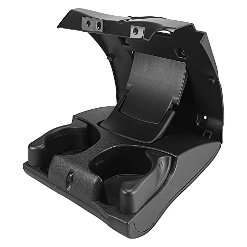 X AUTOHAUX Car Dashboard Cup Holder Drink Holder Insert Black 5FR421AZAE for Dodge for Ram 1500 2500 3500 1998-2001