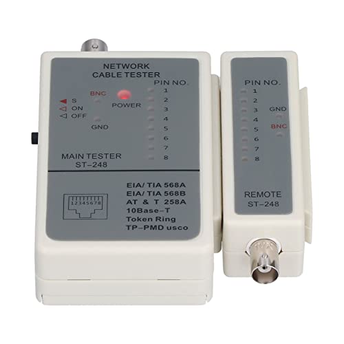 Netzwerkkabel -Tester, RJ45 RJ12 RJ11 -Kabel -Detektor -Tracker, Automatische Scandrähte, Geeignet für Verschiedene Nutzungsszenarien