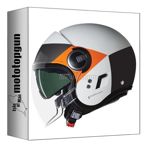 Casque Nolan N21 Visor avec grande visière Commuting Onirico orange 346