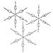 Solid Oak Kit Beaded Ornament Vintage Snowflakes Orn Vintagesnowflake