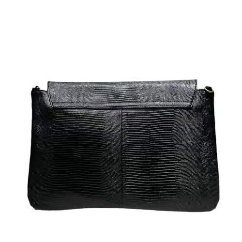 Image of Women Classic Crocodile Pattern Faux Leather Clutch Purse Oversized Female Shoulder Bag Messenger Handbag