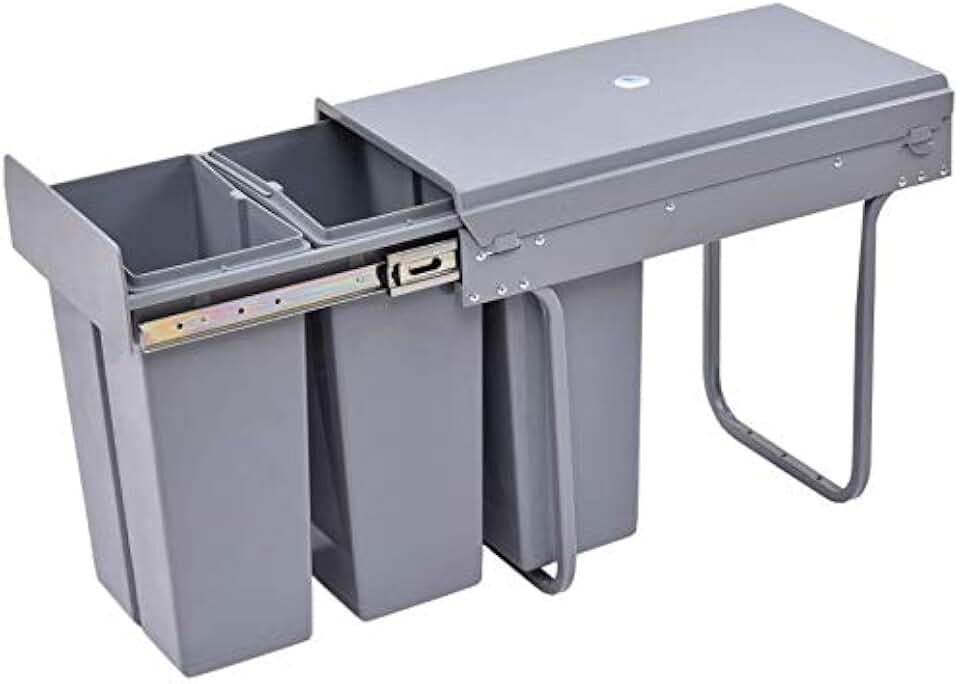 trash can recycle bin combo cabinet