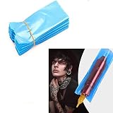 Sac pour stylo de Tatouage Jetable,Sac de Protection pour Stylo de Tatouage,Couvre Stylo de Tatouage,Stylo Pochette Tatouage,Sac de Tatouage Jetables,Sac pour Machines à Tatouer 100 Pcs