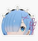 Rem Peeker Sticker - Sticker Graphic - Waterproof - Fade Resistant Die Cut