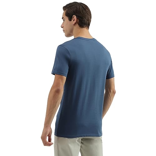 Image of UNITED COLORS OF BENETTON Men's Solid Regular Fit T-Shirt