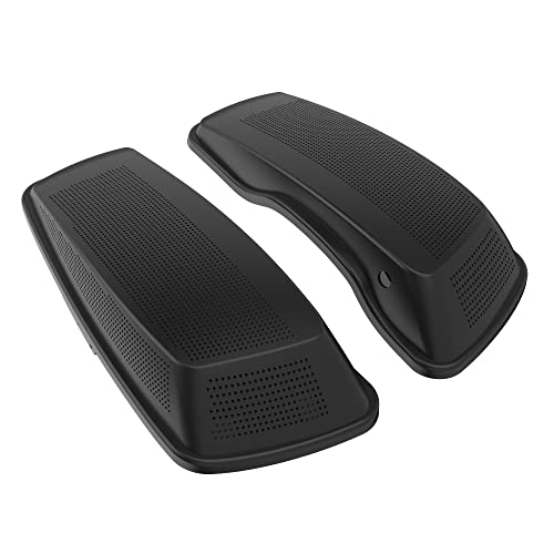 Advanblack Saddlebag Dual 6x9 Speaker lids, Audio Covers Fit for H-D Touring, Road Glide, Street Glide Special, Road King, 2014 a 2023 miniatura 3