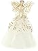 Produktbild Festive Productions Christbaumspitze im Engel-Design, aus Stoff, 23 c Gold/Cream