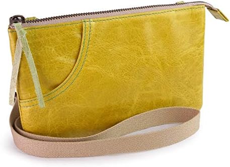 Amazon パッカパッカ お財布ポシェット サコッシュ ショルダーバッグ 軽量 かわいい 取り外し レディース 本革 馬革 ショルダー ウォレットバッグ ブランド キャンディ Paccapacca 母の日 敬老の日 ギフト プレゼント イエロー Paccapacca パッカパッカ