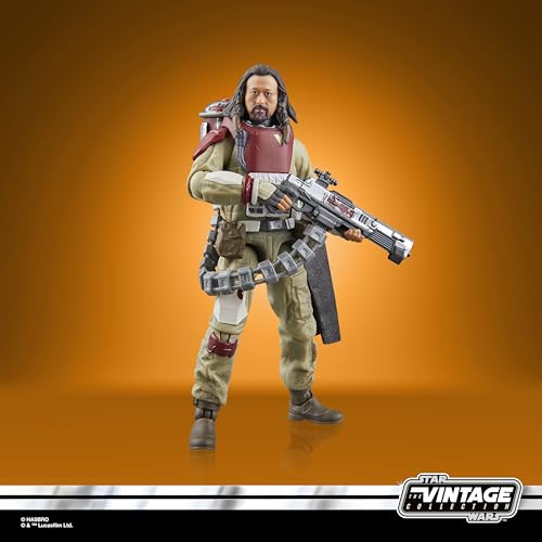Baze Malbus z serii Star Wars The Vintage Collection, wysokiej jakości 9,5-centymetrowa figurka kolekcjonerska klasy Deluxe z filmu ""Łotr 1. Gwiezdne wojny - historie""