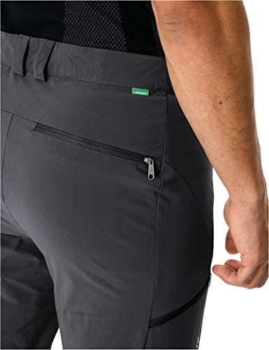 VAUDE Wanderhose Herren Farley Stretch T-Zip Pants III, Wasserabweisende Herren Wanderhose Zip Off, atmungsaktive Trekkinghose mit Hosenbund, komfortabel & schnelltrocknend