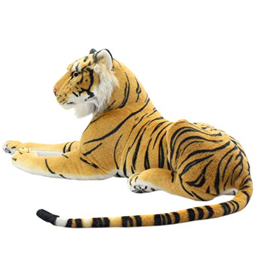 Tagln Large Stuffed Animals Tiger Toys Giant Plush Big (Brown, 18 Inch) #TOP2