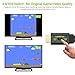 LiNKFOR RCA to HDMI Converter, 1080P AV to HDMI Converter, 16:9/4:3 Conversion Mini Composite CVBS Audio Video Adapter Supports PAL/NTSC for Wii/PS1/PS2/N64 (Female)