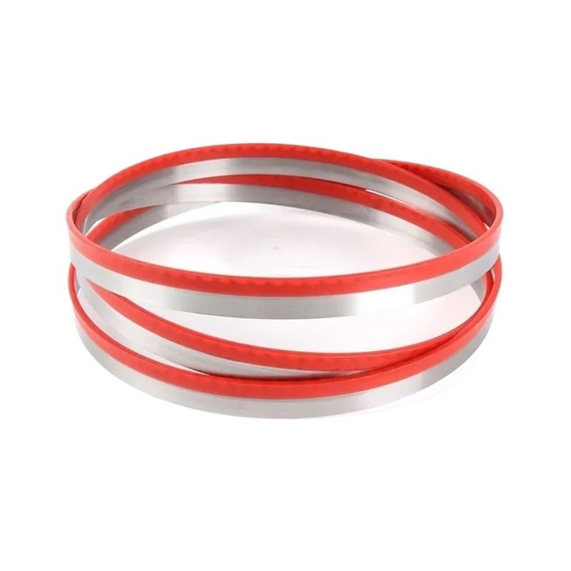 1 hoja de sierra de cinta T4 de 16 mm x 0,56 mm for cortar carne, huesos, pollo y pescado(Length 1600mm)