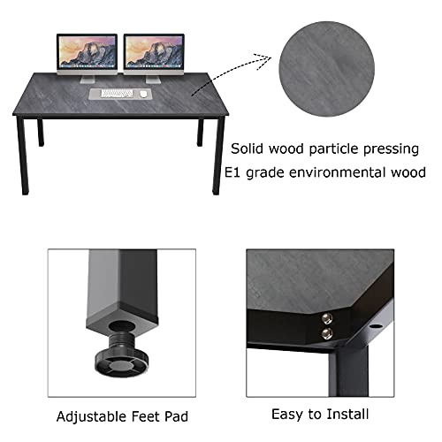 image for DlandHome Computer Desk Home Office Table Writing Desk Study Table Gam