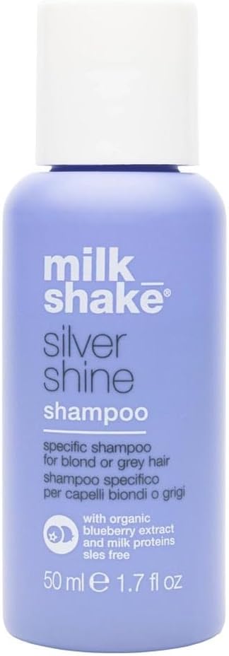 milk_shake Silver Shine Purple Shampoo for Blonde Hair - Blonde Shampoo for Brassy Hair 100% SLES-Free