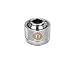 Thermaltake Pacific DIY LCS 1/2" ID X 3/4" OD Compression Fitting Chrome Cooling CL-W030-CA00SL-A