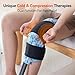 Reezedify Ice Machine for Knee Shoulder Hip After Surgery w/Compression, Cold Therapy Machine for Knee Replacement, Cryotherapy for Post Surgery Recovery, Ice Therapy Pack Wrap for Injuries