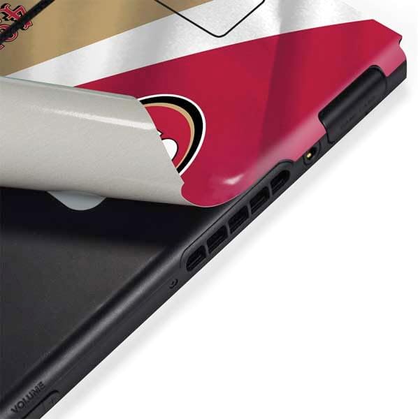 Skinit Decal Gaming Skin Compatible with Nintendo Switch Bundle - Officially Licensed NFL San Francisco 49ers Design