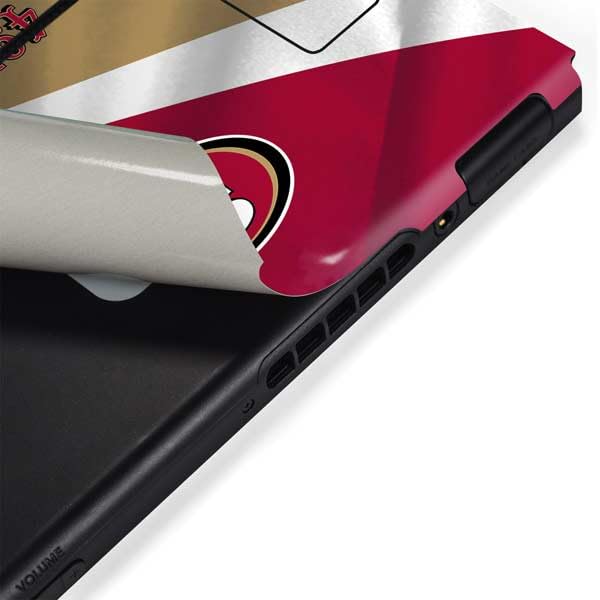 Skinit Decal Gaming Skin Compatible with Nintendo Switch Bundle - Officially Licensed NFL San Francisco 49ers Design