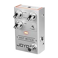 Deliver 2 modes fuzz effects guitar pedal from smooth & modern to fierce & vintage tone for solo electric guitarist. Control knobs: Level/Sustain/Tone knobs and Vintage & Modern fuzz mode toggle switch. Innovative JOYO R Series ambience LED lights de...
