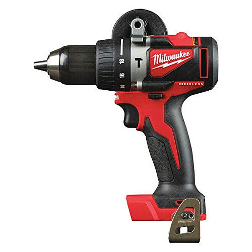Milwaukee 2902-20 M18 18V 1/2" Cordless Brushless Hammer Drill/Driver (Bare #TOP23