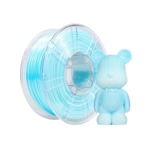 iBOSS Silk Gradient PLA Plus (PLA+) 3D Printer Filament 1.75mm+/-0.02mm, 1kg Spool (2 2lbs) Dual Color 3D Printing Filament, PLA Pro 3D Filament,Fit Most FDM Printer(Gradient Blue White)